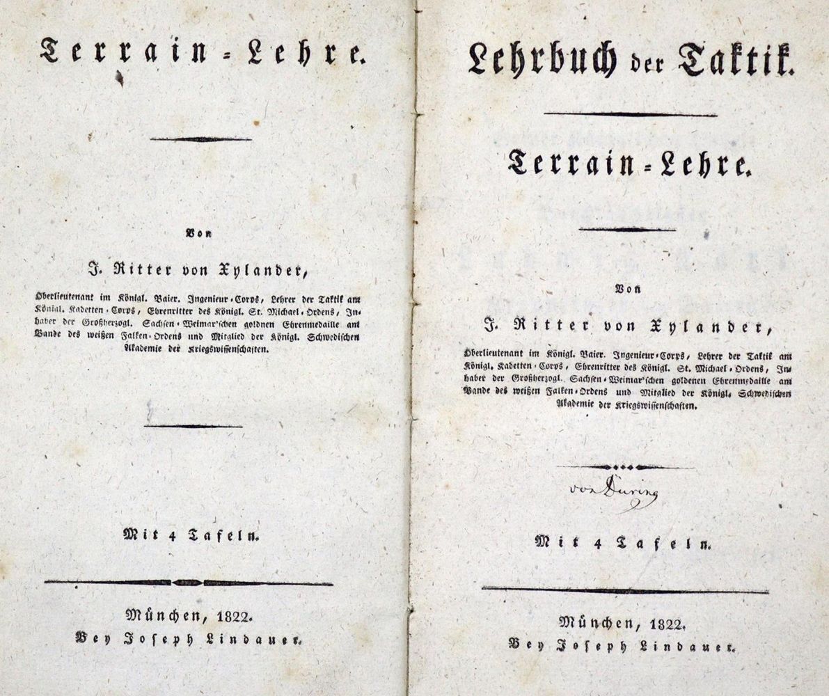 Große Abbildung Nr.1: 123-525 Xylander,J.v.: (Militaria)