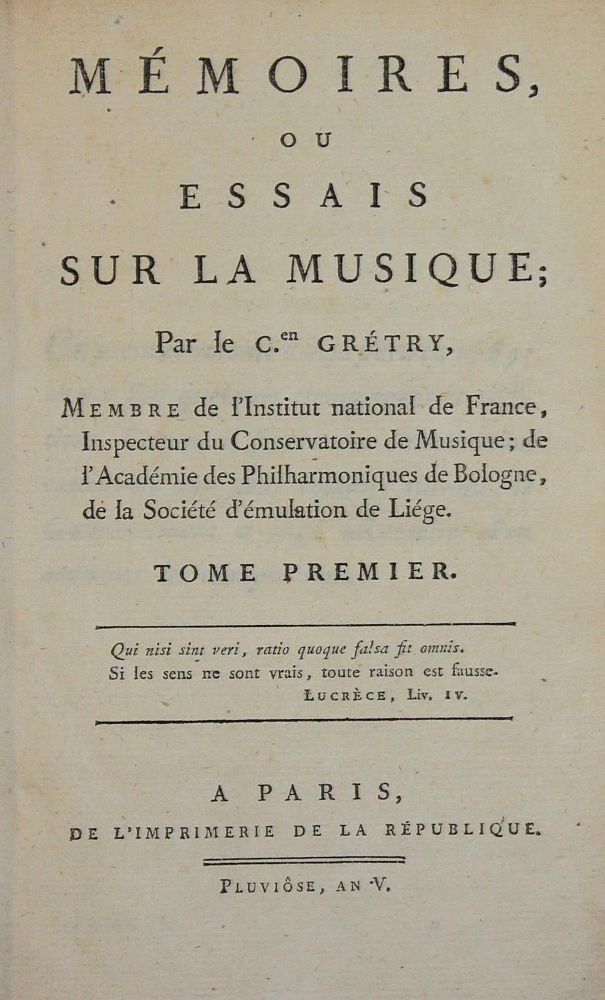 Große Abbildung Nr.11: 123-532 Gretry,(A.E.M.).: (Musik)