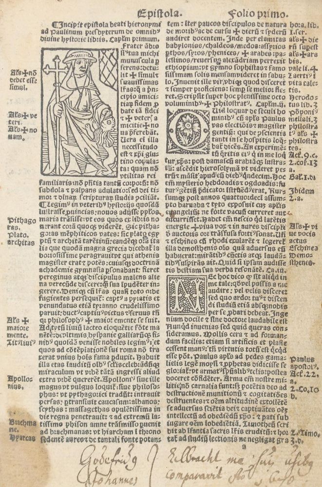 Große Abbildung Nr.1: 123-54 Biblia latina.: (Bibeln)
