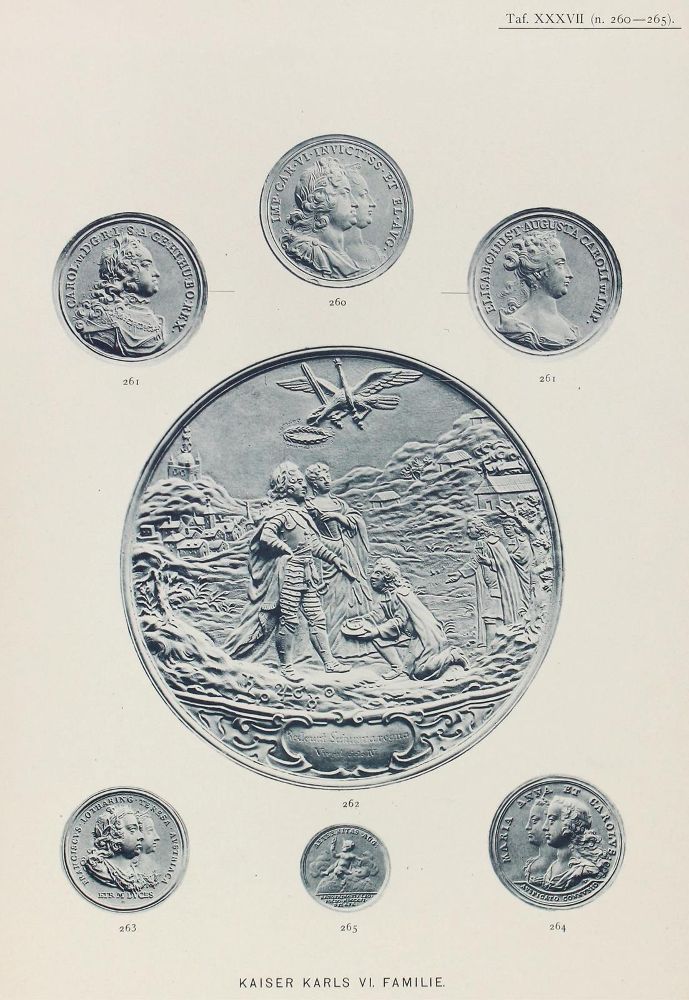 Große Abbildung Nr.1: 123-549 Domanig,K.: (Numismatik u. Siegelkunde, Medaillen)