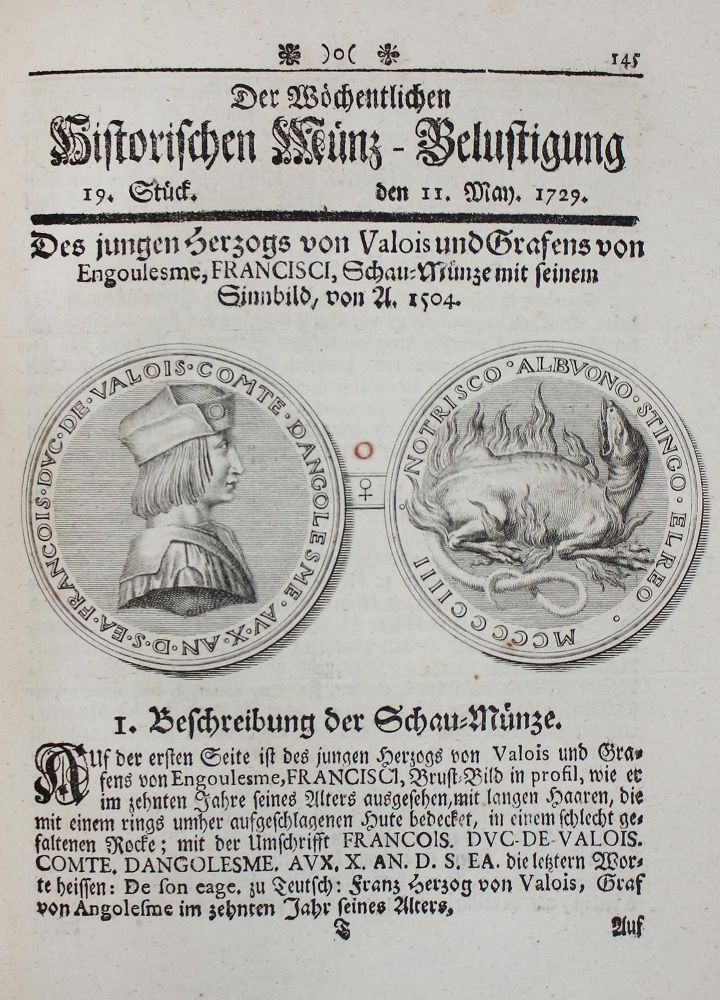 Große Abbildung Nr.3: 123-550 Köhler,J.D.: (Numismatik u. Siegelkunde, Medaillen)
