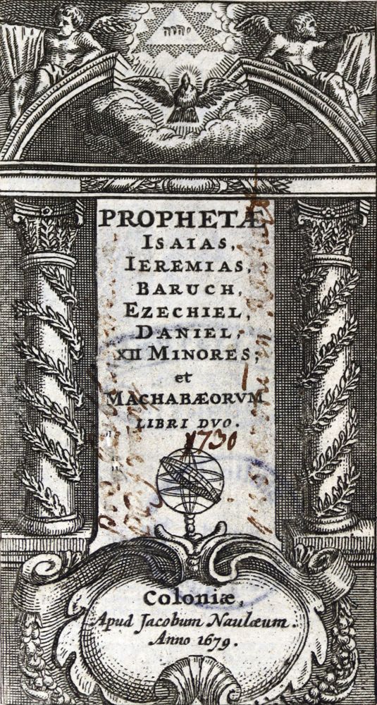 Große Abbildung Nr.1: 123-57 Biblia latina.: (Bibeln)
