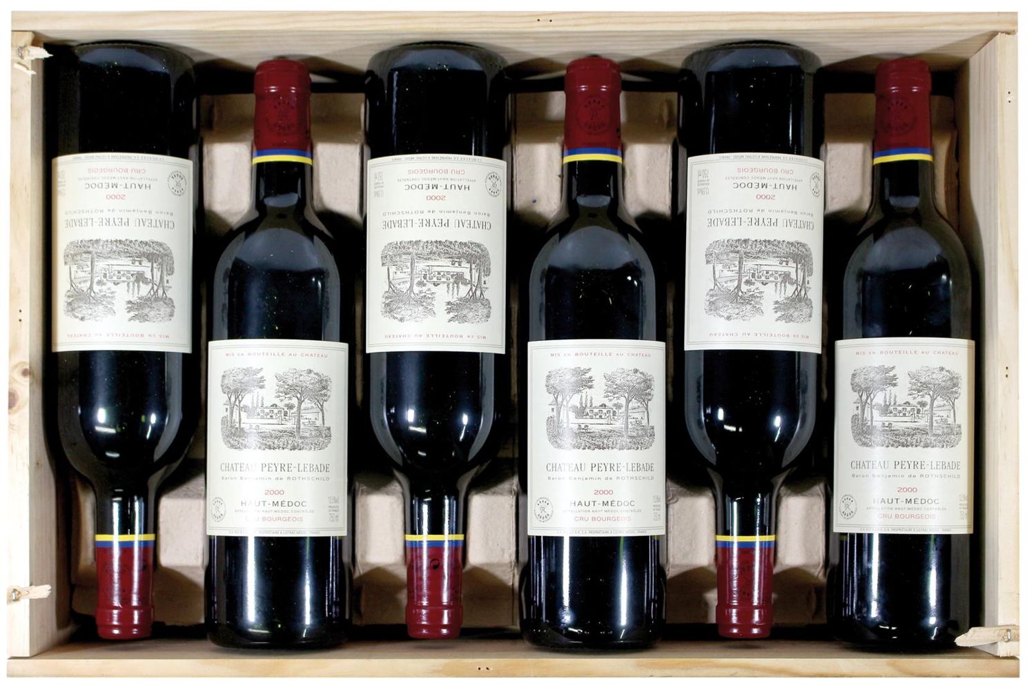 Große Abbildung Nr.2: 123-589 Chateau Peyre-Lebade.: (Küche und Haushalt, Getränke, Wein)