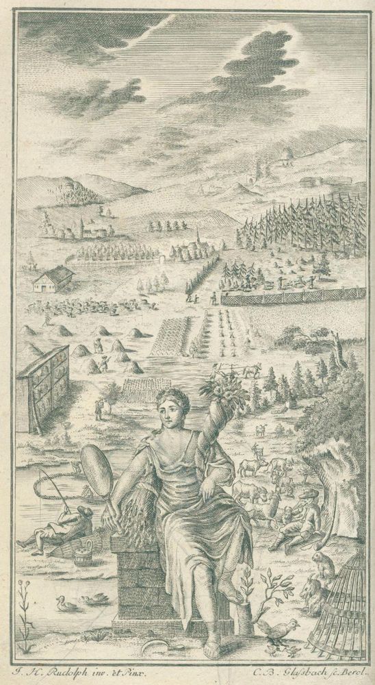 Große Abbildung Nr.1: 123-603 Eckart,J.G.v.: (Land- und Forstwirtschaft, Landwirtschaft)
