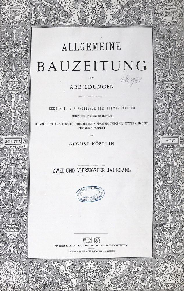 Große Abbildung Nr.1: 123-624 L'architecture privee: (Architektur)