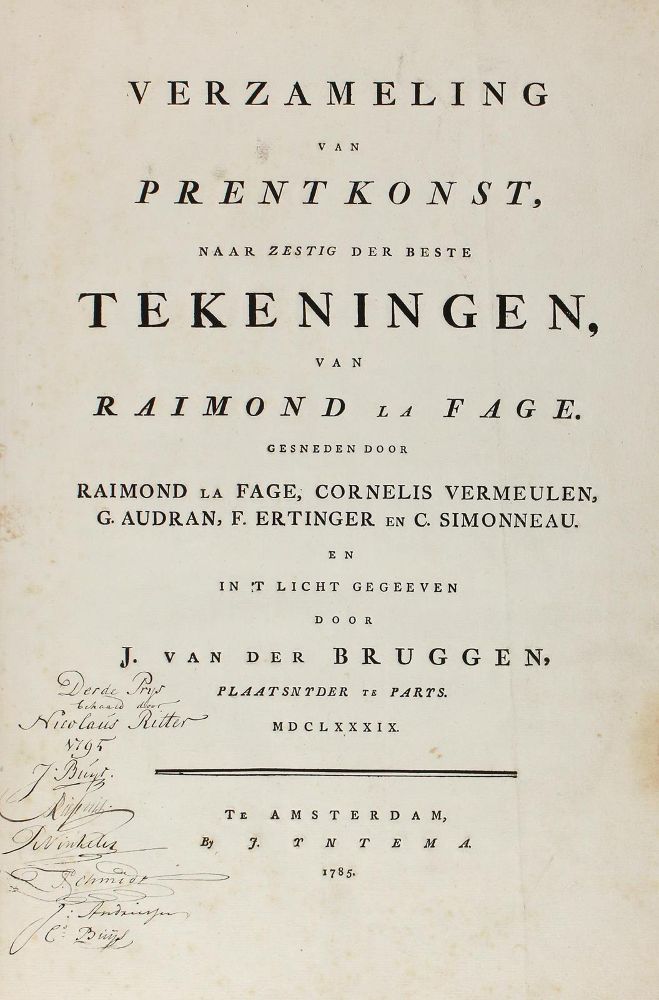 Große Abbildung Nr.4: 123-649 Bruggen,J.v.d.: (Lafage)