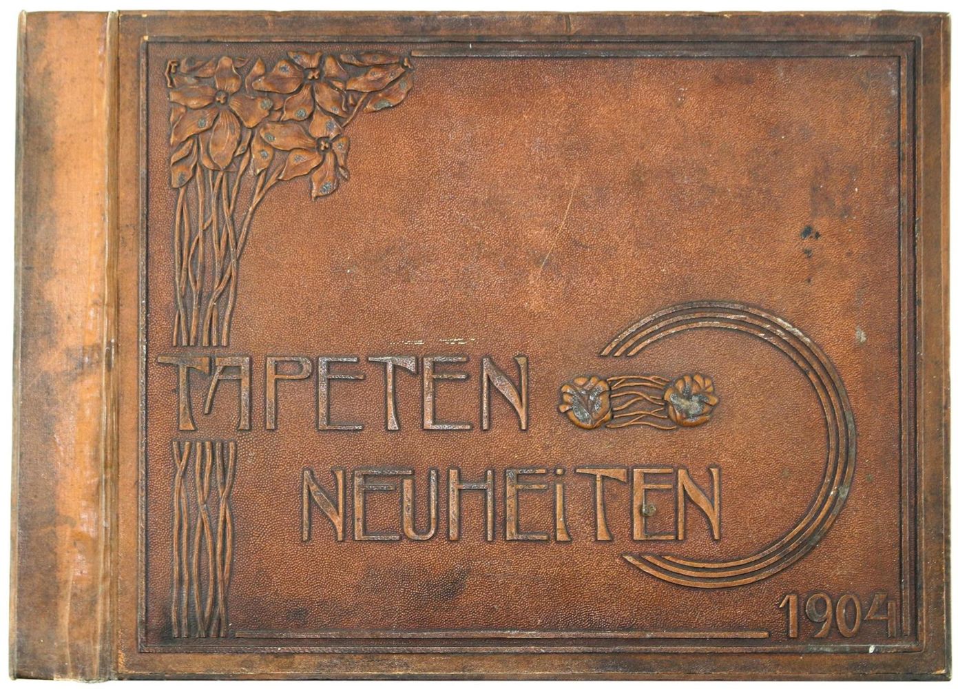 Große Abbildung Nr.1: 123-661 Tapeten-Musterbuch: (Tapeten, Jugendstil)