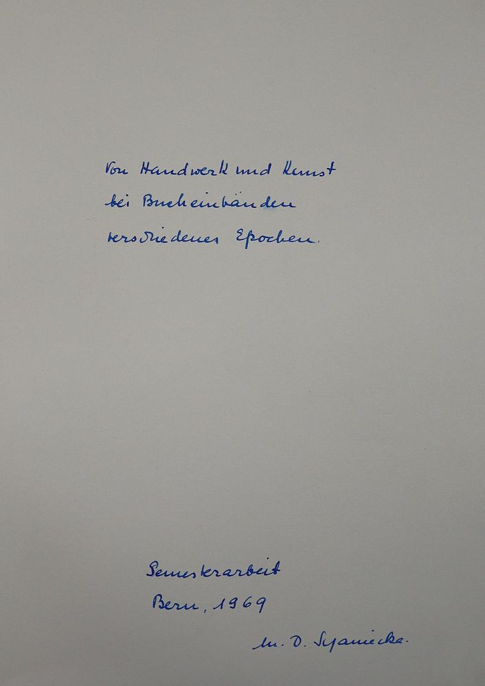 Große Abbildung Nr.2: 123-674 Syaniecka,M.D.: (Einband, Handschriften)
