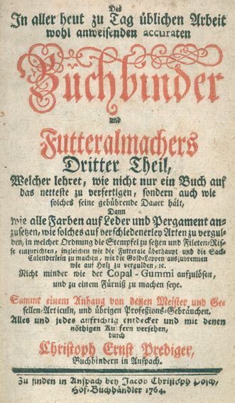 Große Abbildung Nr.1: 123-676 Prediger,C.E.: (Einband)