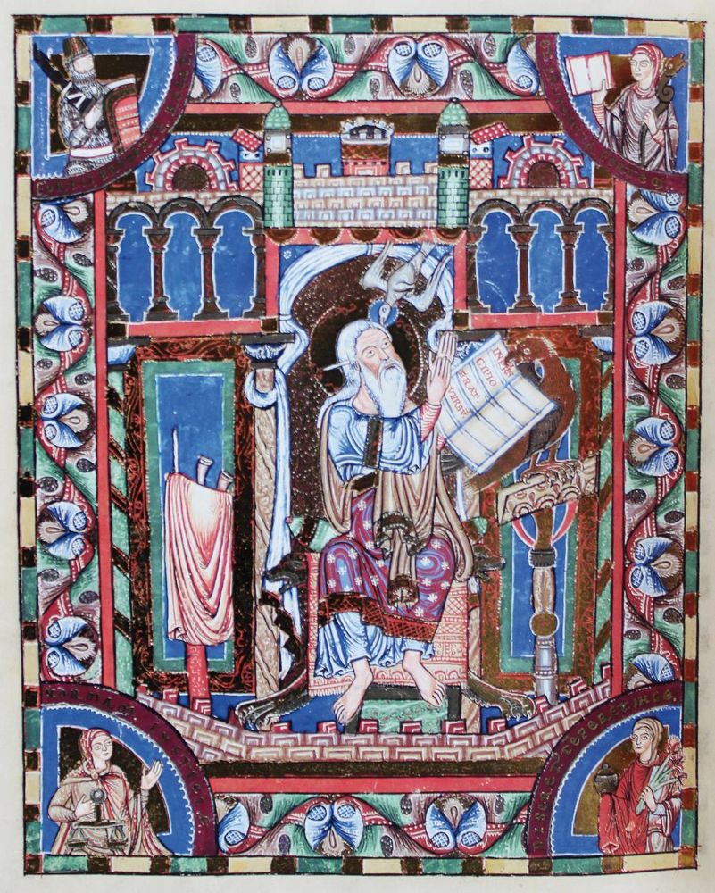 Große Abbildung Nr.2: 123-684 Evangeliar Heinrichs des Löwen.: (Faksimile)