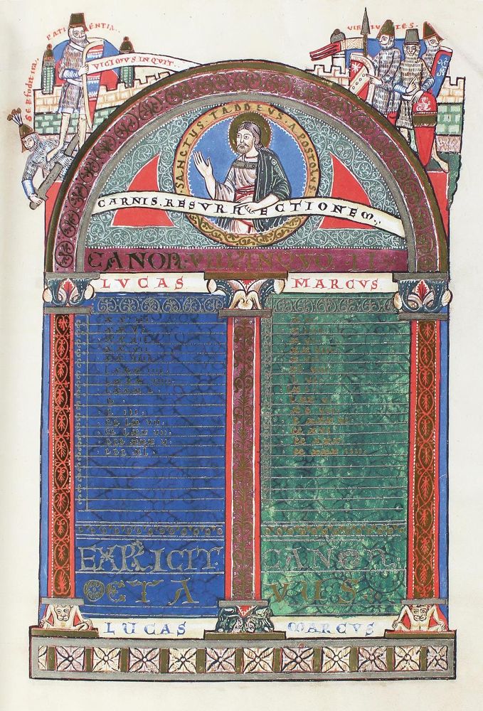 Große Abbildung Nr.3: 123-684 Evangeliar Heinrichs des Löwen.: (Faksimile)