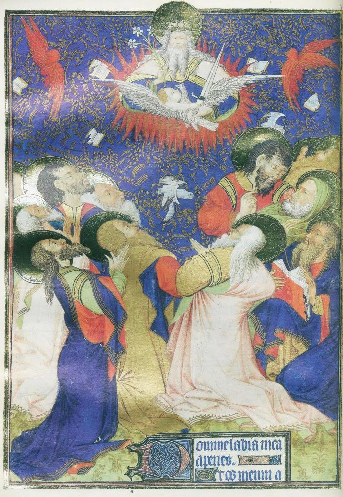 Große Abbildung Nr.1: 123-686 Grandes Horas de Rohan.: (Faksimile)