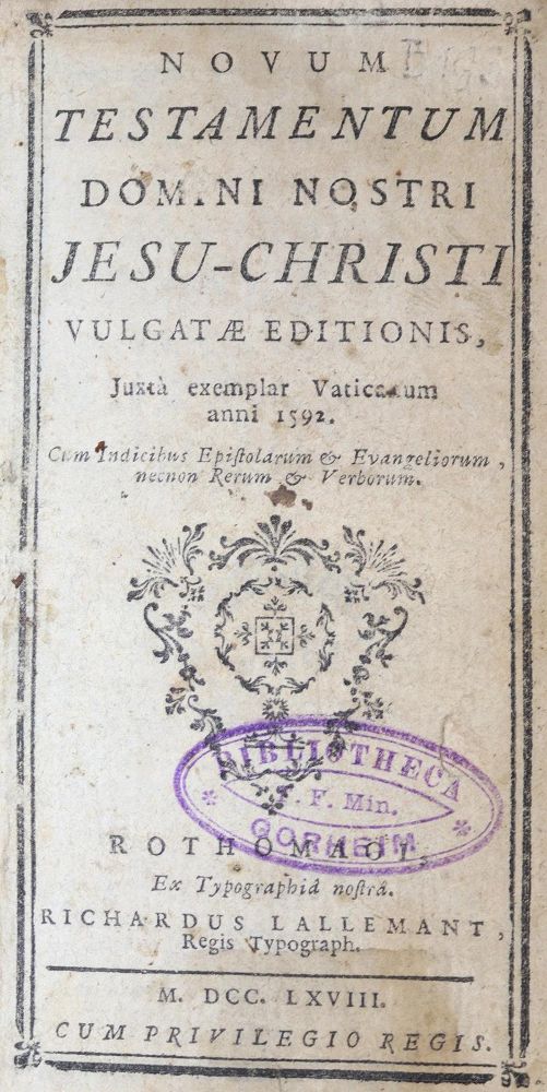 Große Abbildung Nr.1: 123-69 Mark,J.v.d.: (Bibeln)