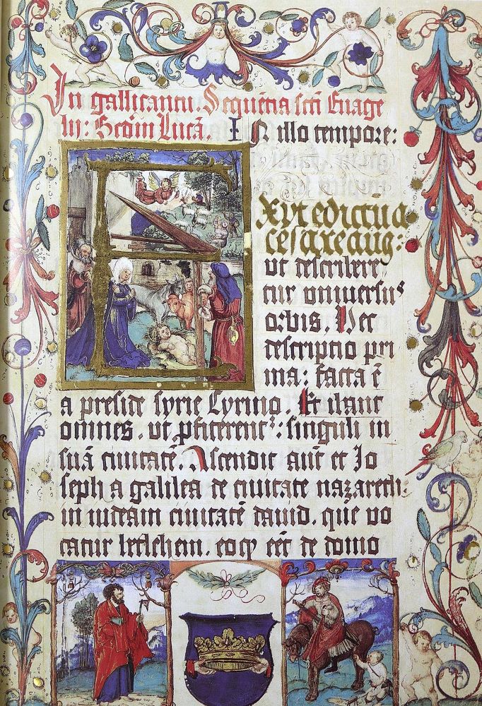 Große Abbildung Nr.1: 123-693 Pannonhalmi Evangelistarium.: (Faksimile)