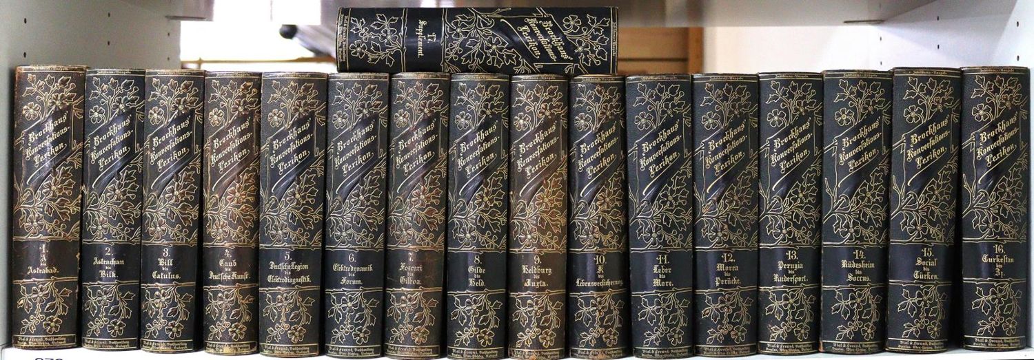 Große Abbildung Nr.2: 123-699 Brockhaus: (Lexika - Wörterbücher - Sprachwissenschaften, Einband)