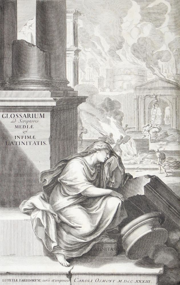 Große Abbildung Nr.2: 123-701 Fresne,C.du.: (Lexika - Wörterbücher - Sprachwissenschaften)