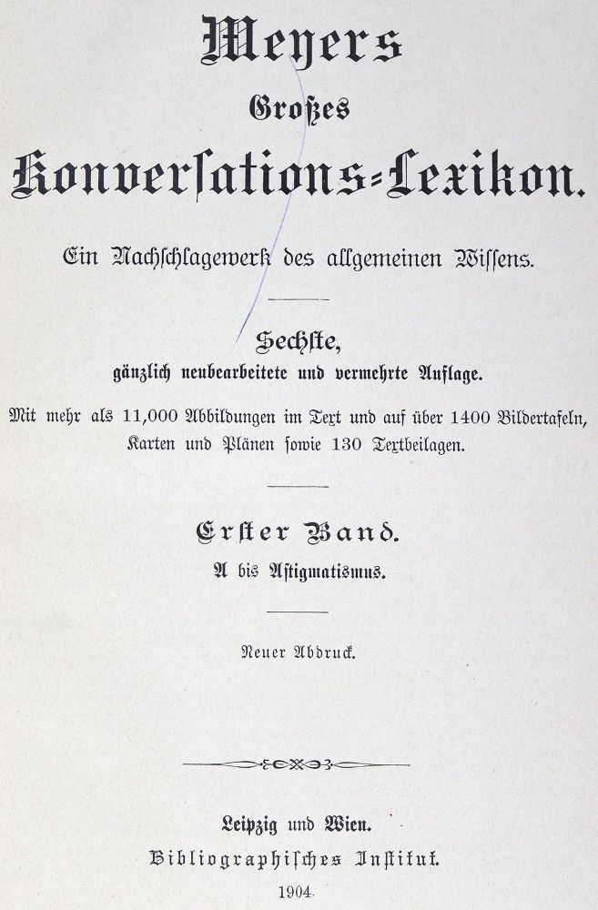 Große Abbildung Nr.1: 123-704 Meyers: (Lexika - Wörterbücher - Sprachwissenschaften)