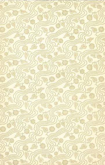 Große Abbildung Nr.1: 123-711 Vorsatzpapier.: (Papier, Jugendstil)