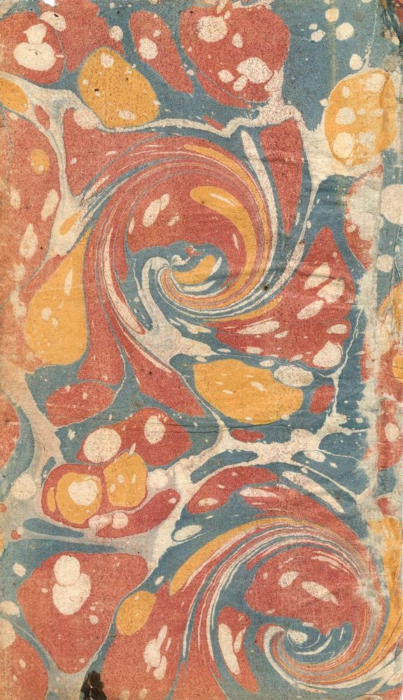 Große Abbildung Nr.3: 123-711 Vorsatzpapier.: (Papier, Jugendstil)
