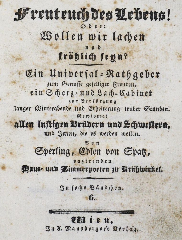 Große Abbildung Nr.1: 123-723 (Castelli,I.F.).: (Kultur- und Sittengeschichte)