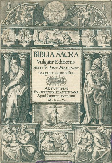 Große Abbildung Nr.1: 123-74 Biblia sacra vulgatae: (Alte Drucke, Handschriften und Theologie)
