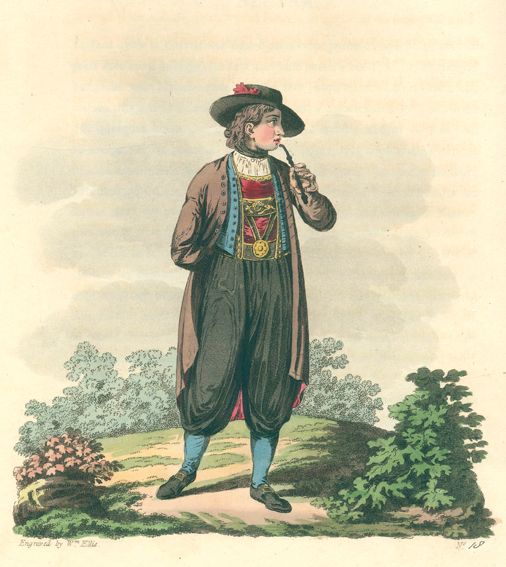 Große Abbildung Nr.1: 123-748 Moleville,B.de.: (Mode und Trachten, Österreich)