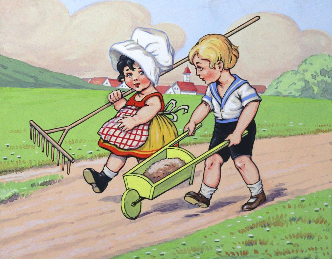 Große Abbildung Nr.2: 123-756 Aus frohen Kindertagen.: (Kinder- und Jugendbücher)