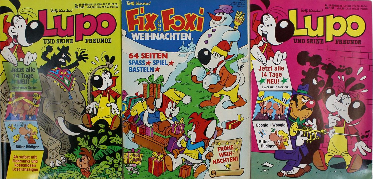 Große Abbildung Nr.2: 123-763 Fix und Foxi riesige Slg.: (Comics)