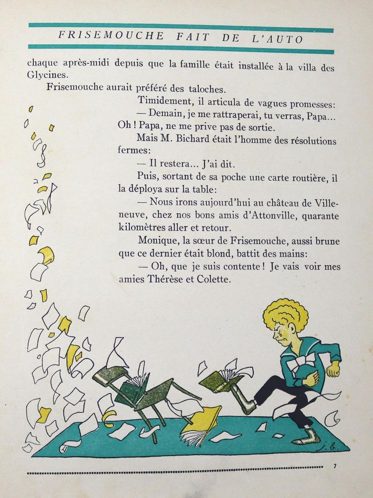 Große Abbildung Nr.1: 123-765 (Croziere,A. ?).: (Kinder- und Jugendbücher)