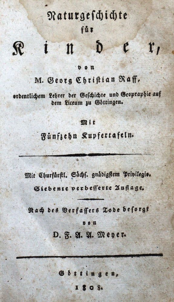Große Abbildung Nr.1: 123-797 Raff,G.C.: (Kinder- und Jugendbücher)