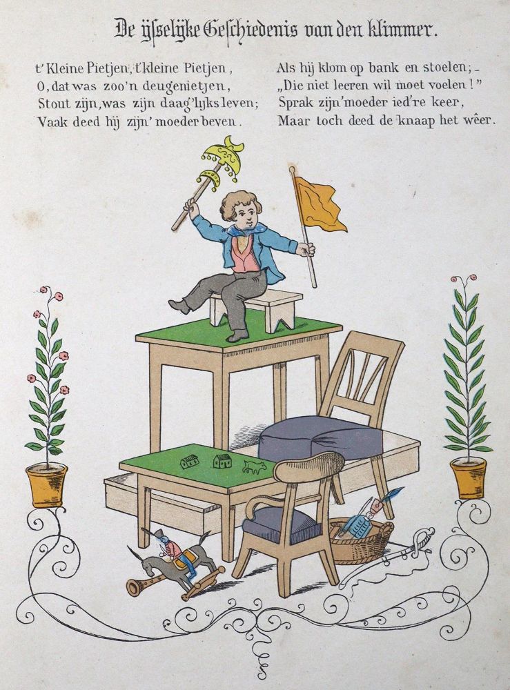Große Abbildung Nr.1: 123-805 Een nieuw aardig Prentenboek.: (Struwwelpeteriaden)