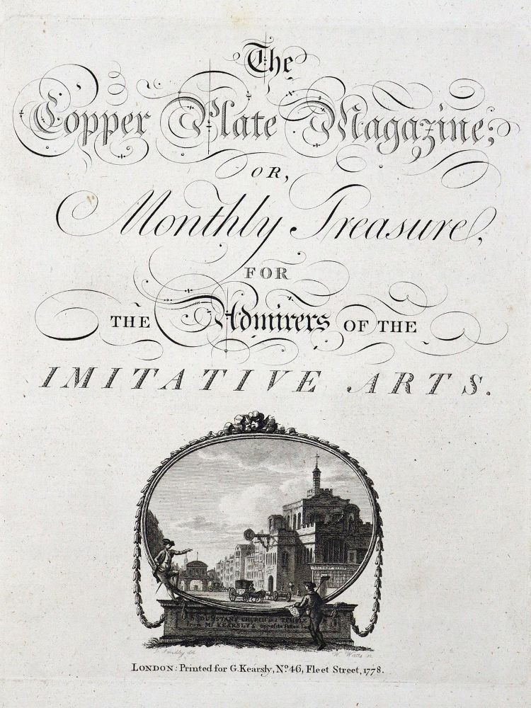 Große Abbildung Nr.2: 123-852 Copper-plate magazine, The,: (Literatur und illustrierte Bücher bis 19.Jahrhundert)