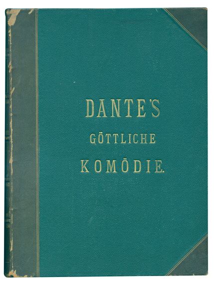 Große Abbildung Nr.1: 123-854 Dante Alighieri.: (Literatur und illustrierte Bücher bis 19.Jahrhundert)