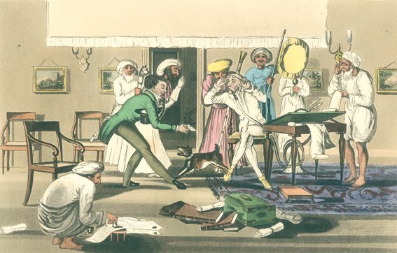 Große Abbildung Nr.1: 123-856 (D'Oyly,C.).: (Literatur und illustrierte Bücher bis 19.Jahrhundert)
