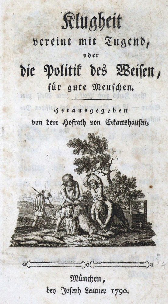Große Abbildung Nr.1: 123-858 Eckartshausen,K.v.: (Literatur und illustrierte Bücher bis 19.Jahrhundert)