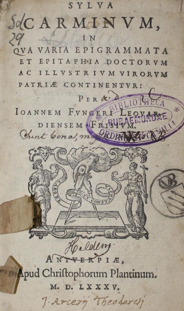 Große Abbildung Nr.1: 123-874 Fongers,J.: (Literatur und illustrierte Bücher bis 19.Jahrhundert)