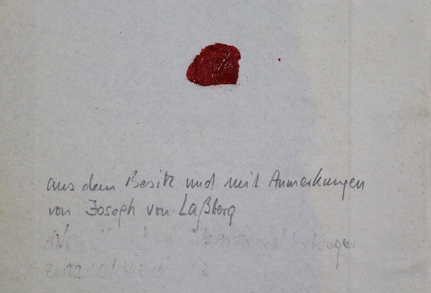 Große Abbildung Nr.3: 123-899 Karajan,T.G.v. (Hrsg.).: (Laßberg)