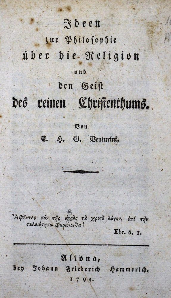Große Abbildung Nr.1: 123-937 Venturini,C.H.G.: (Literatur und illustrierte Bücher bis 19.Jahrhundert)