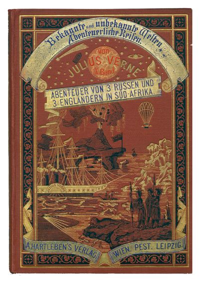 Große Abbildung Nr.1: 123-940 Verne,J.: (Literatur und illustrierte Bücher bis 19.Jahrhundert)