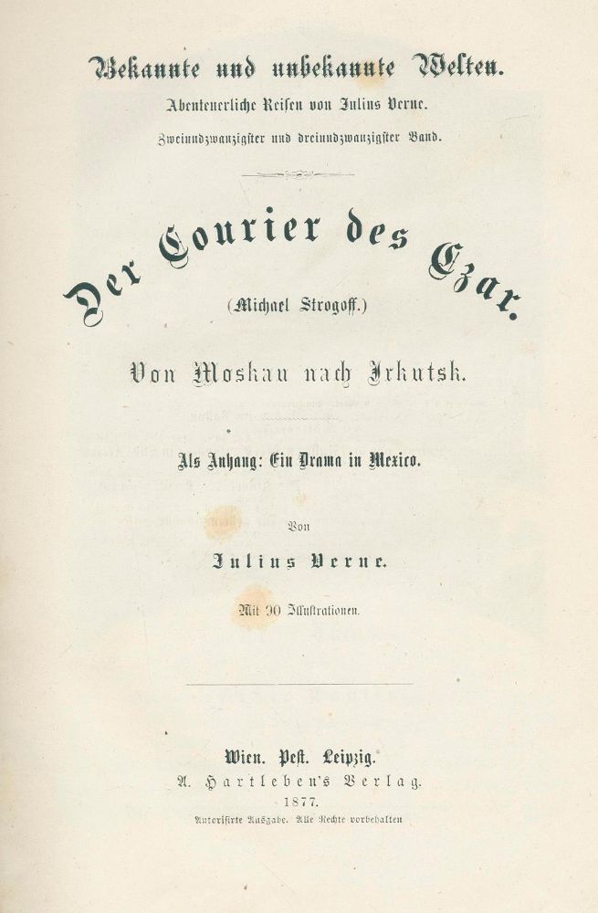 Große Abbildung Nr.2: 123-954 Verne,J.: (Literatur und illustrierte Bücher bis 19.Jahrhundert)