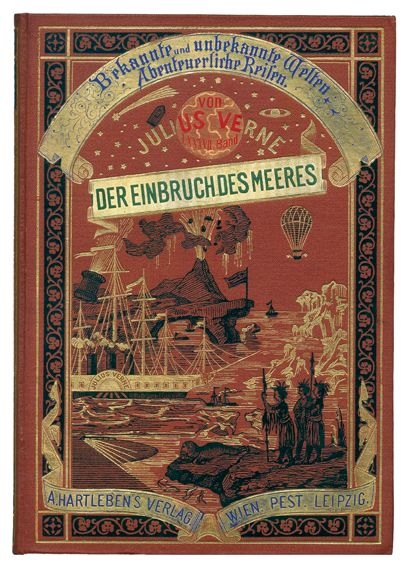 Große Abbildung Nr.1: 123-955 Verne,J.: (Literatur und illustrierte Bücher bis 19.Jahrhundert)