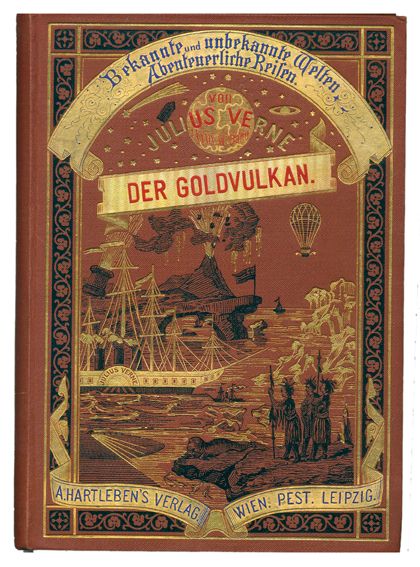 Große Abbildung Nr.1: 123-957 Verne,J.: (Literatur und illustrierte Bücher bis 19.Jahrhundert)