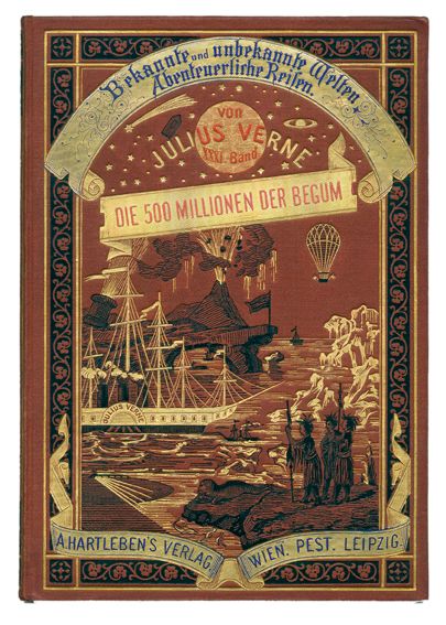 Große Abbildung Nr.1: 123-964 Verne,J.: (Literatur und illustrierte Bücher bis 19.Jahrhundert)