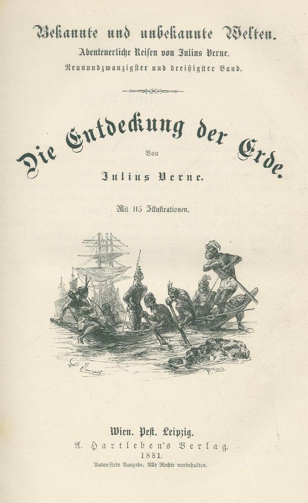 Große Abbildung Nr.2: 123-966 Verne,J.: (Literatur und illustrierte Bücher bis 19.Jahrhundert)