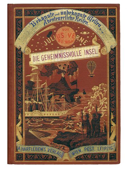 Große Abbildung Nr.1: 123-969 Verne,J.: (Literatur und illustrierte Bücher bis 19.Jahrhundert)