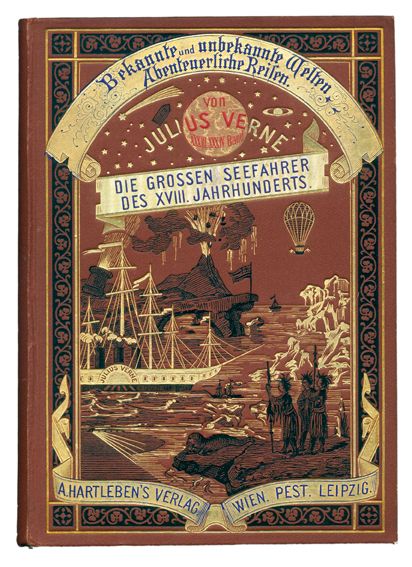 Große Abbildung Nr.1: 123-970 Verne,J.: (Literatur und illustrierte Bücher bis 19.Jahrhundert)