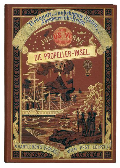 Große Abbildung Nr.1: 123-975 Verne,J.: (Literatur und illustrierte Bücher bis 19.Jahrhundert)