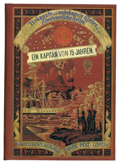 Große Abbildung Nr.1: 123-981 Verne,J.: (Literatur und illustrierte Bücher bis 19.Jahrhundert)