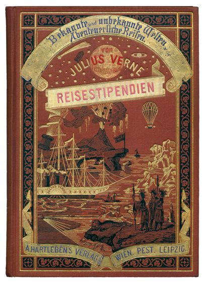 Große Abbildung Nr.1: 123-995 Verne,J.: (Literatur und illustrierte Bücher bis 19.Jahrhundert)