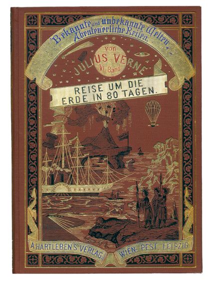 Große Abbildung Nr.1: 123-996 Verne,J.: (Literatur und illustrierte Bücher bis 19.Jahrhundert)